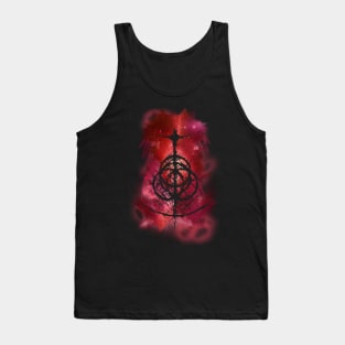 Fantasy World - Red Abstract Tank Top